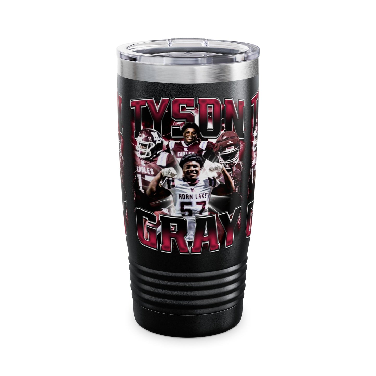 Tyson Gray Stainless Steal Tumbler
