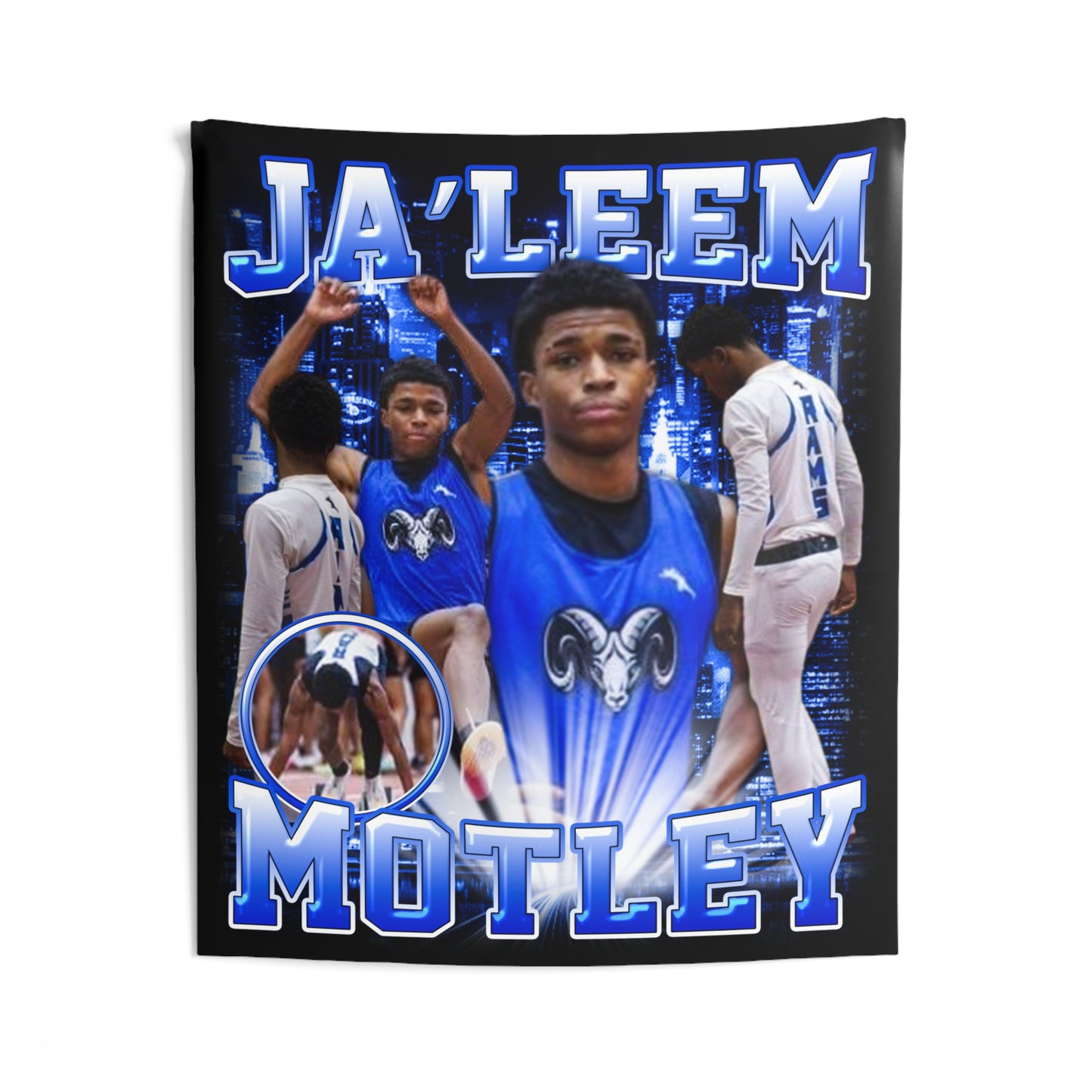 Ja’leem Motley Tapestry 50” x 60”