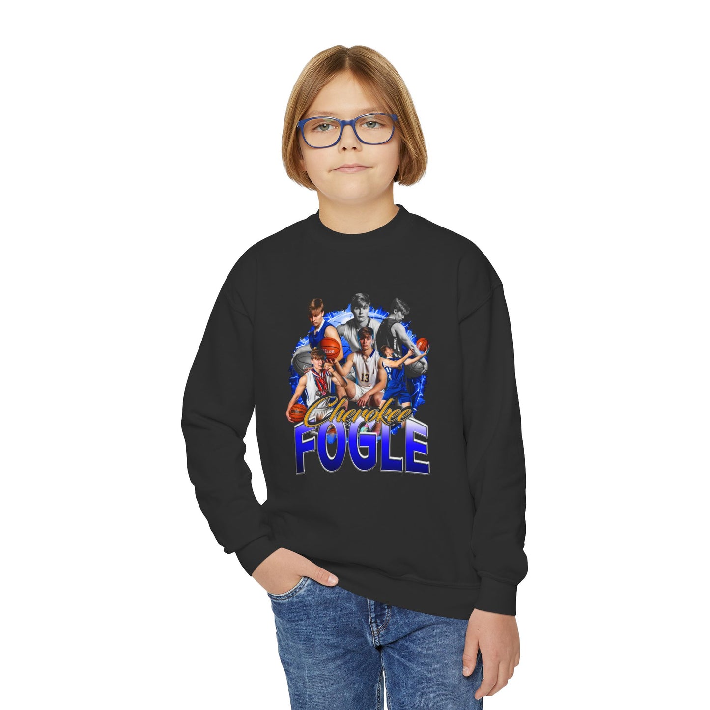 Cherokee Fogle Youth Crewneck Sweatshirt