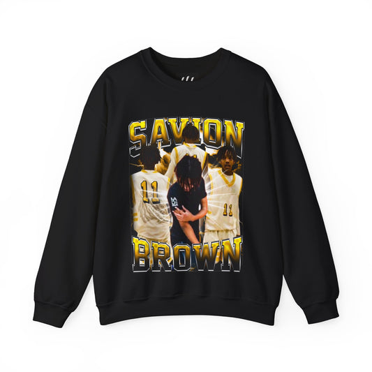 Savion Brown Crewneck Sweatshirt