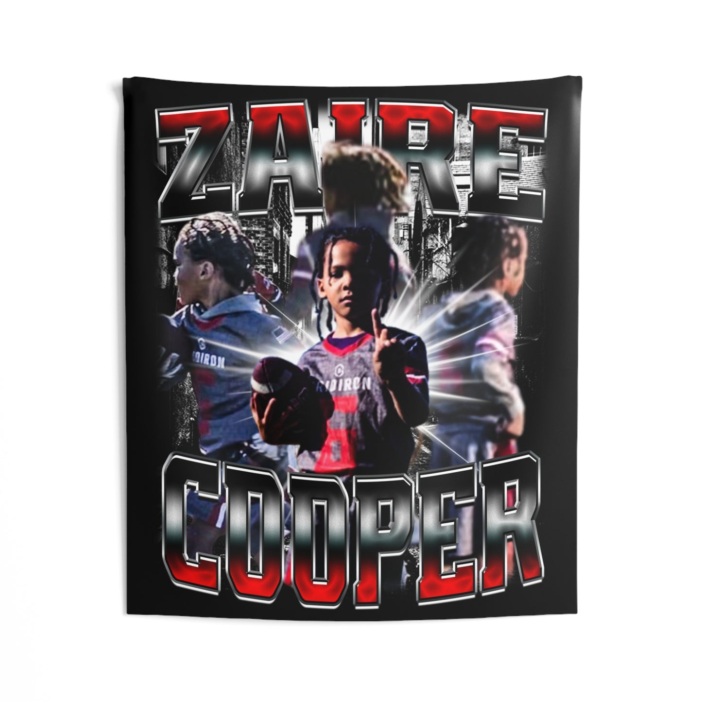 Zaire Cooper Tapestry 50” x 60”