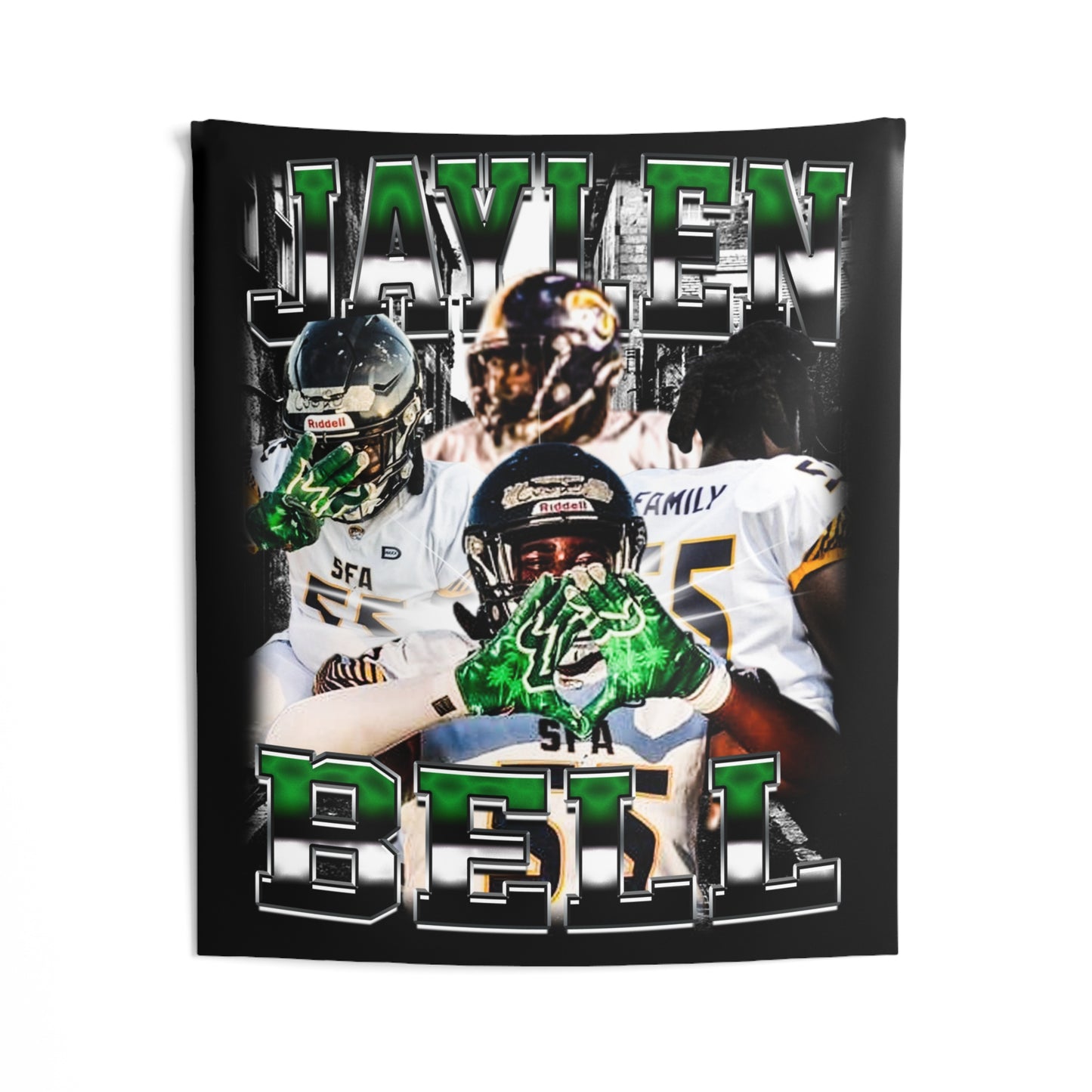 Jaylen Bell Tapestry 50” x 60