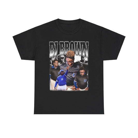 Bj Brown Heavy Cotton Tee