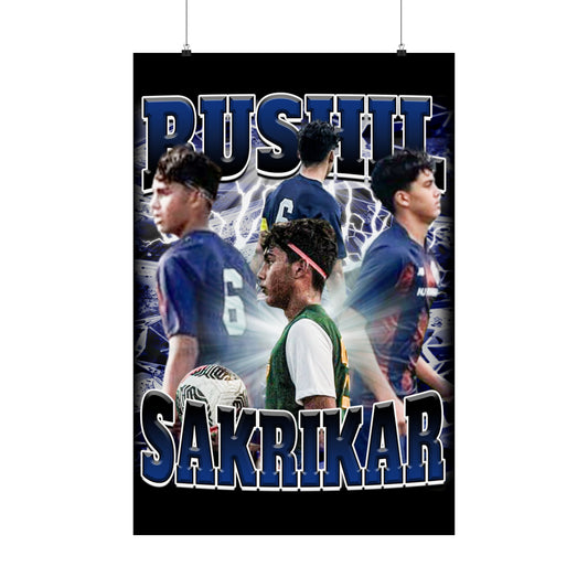 Rushil Sakrikar Poster 24" x 36"