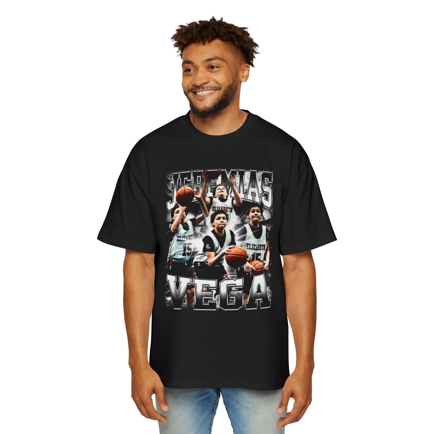 Jeremias Vega Oversized Retro Tee