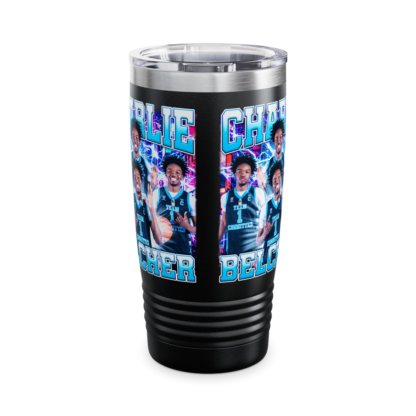 Charlie Belcher Stainless Steel Tumbler