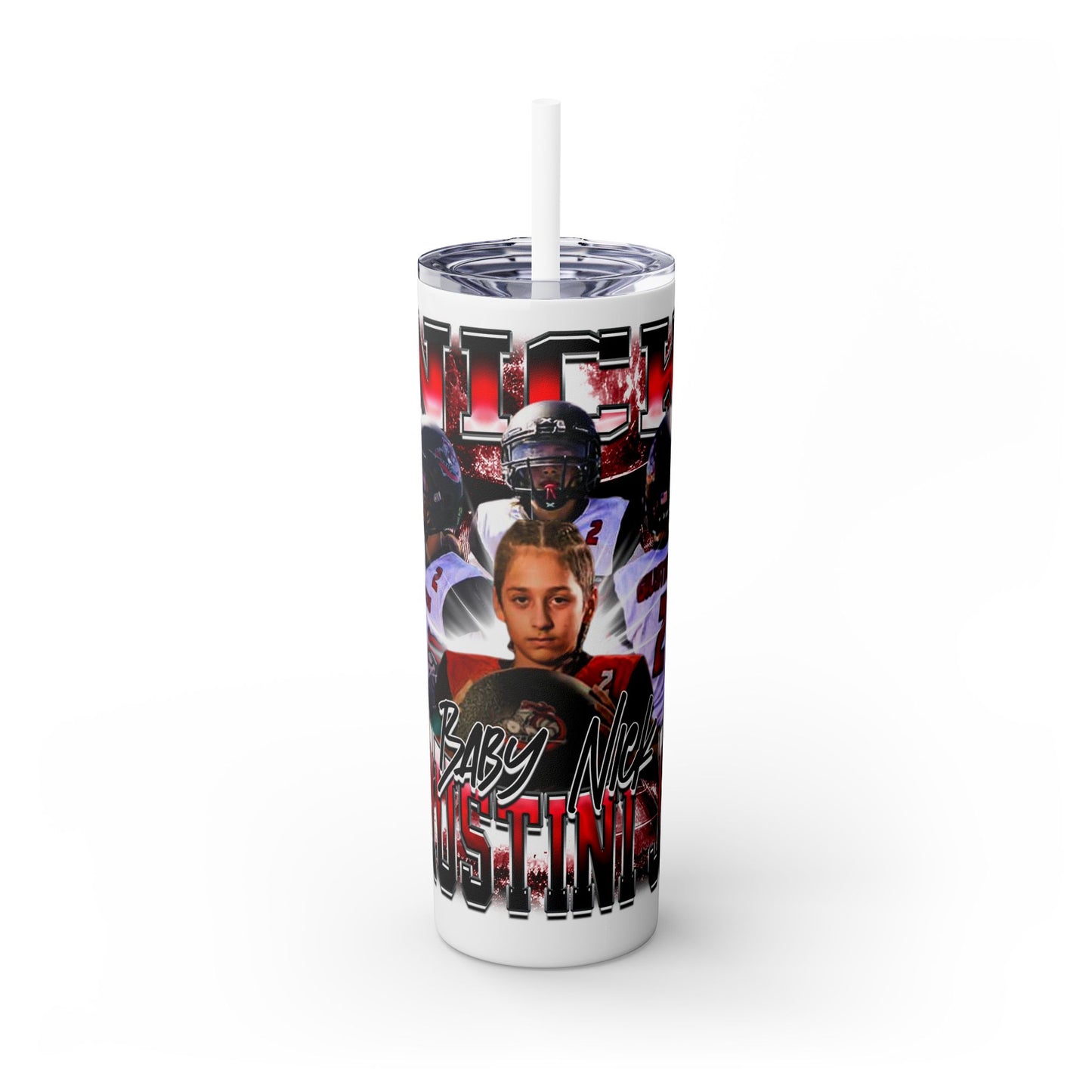 Nick Giustini Jr Stainless Steal Tumbler