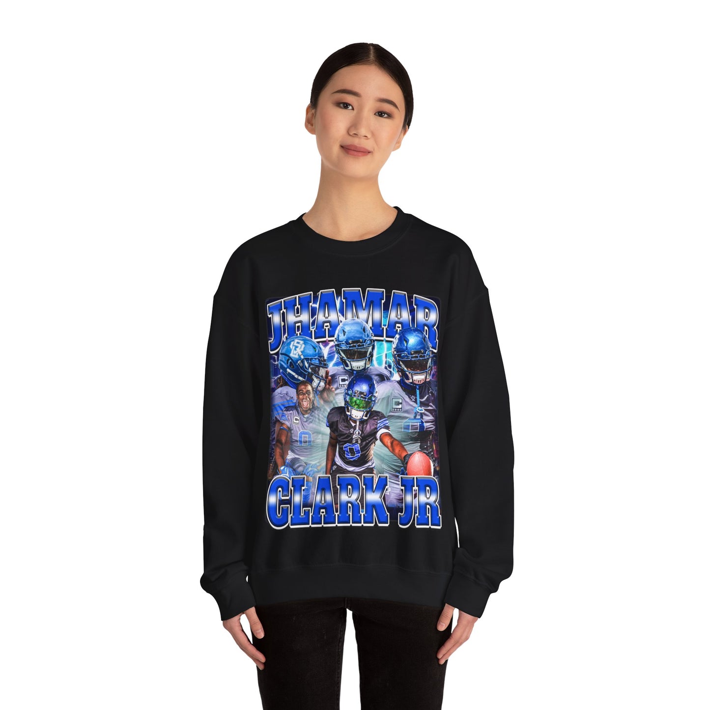 Jhamar Clark Jr Crewneck Sweatshirt