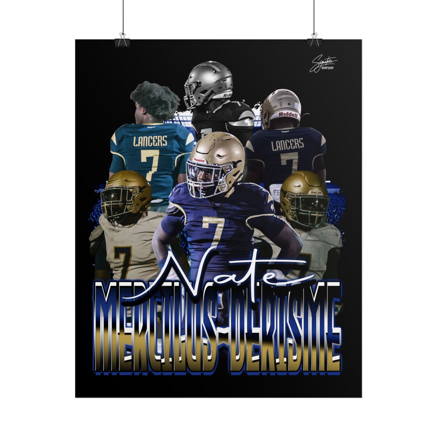 Nate Mercilus-Derisme Poster