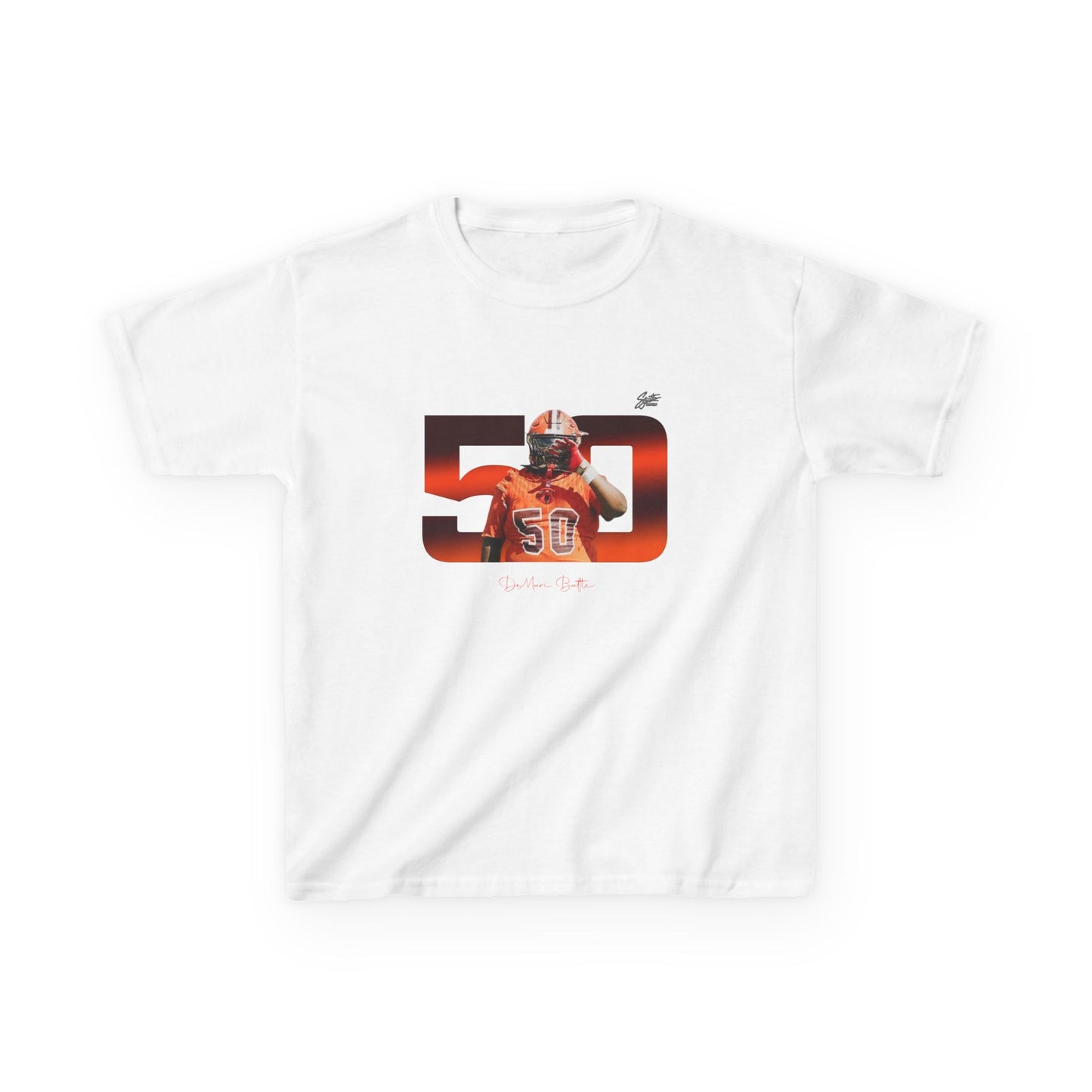 DeMari Battle Youth Heavy Cotton Tee