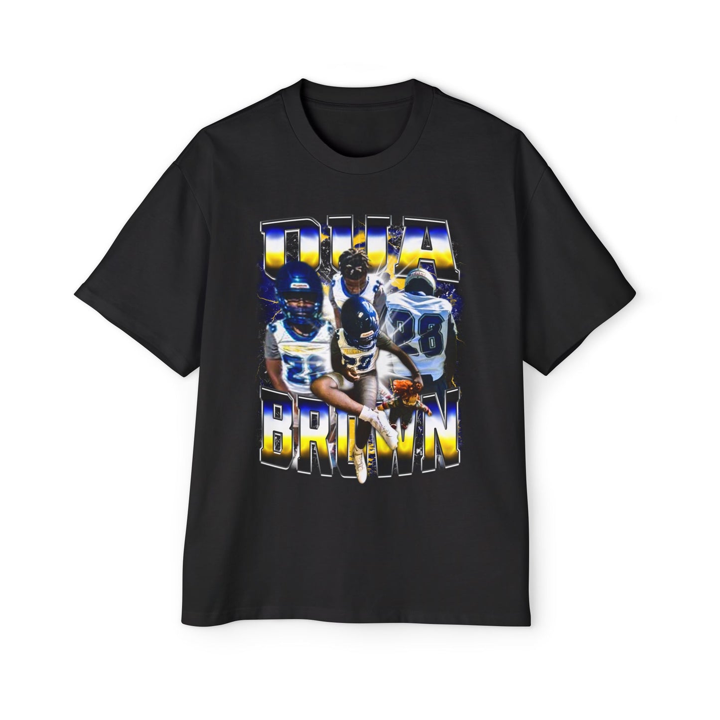 Qua Brown Oversized Tee