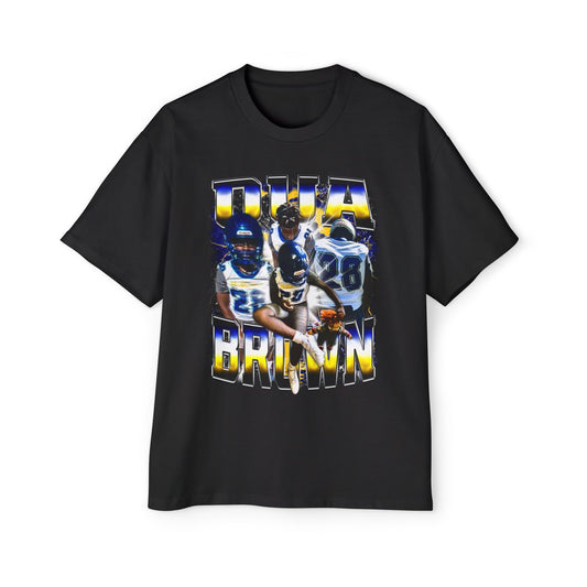 Qua Brown Oversized Tee