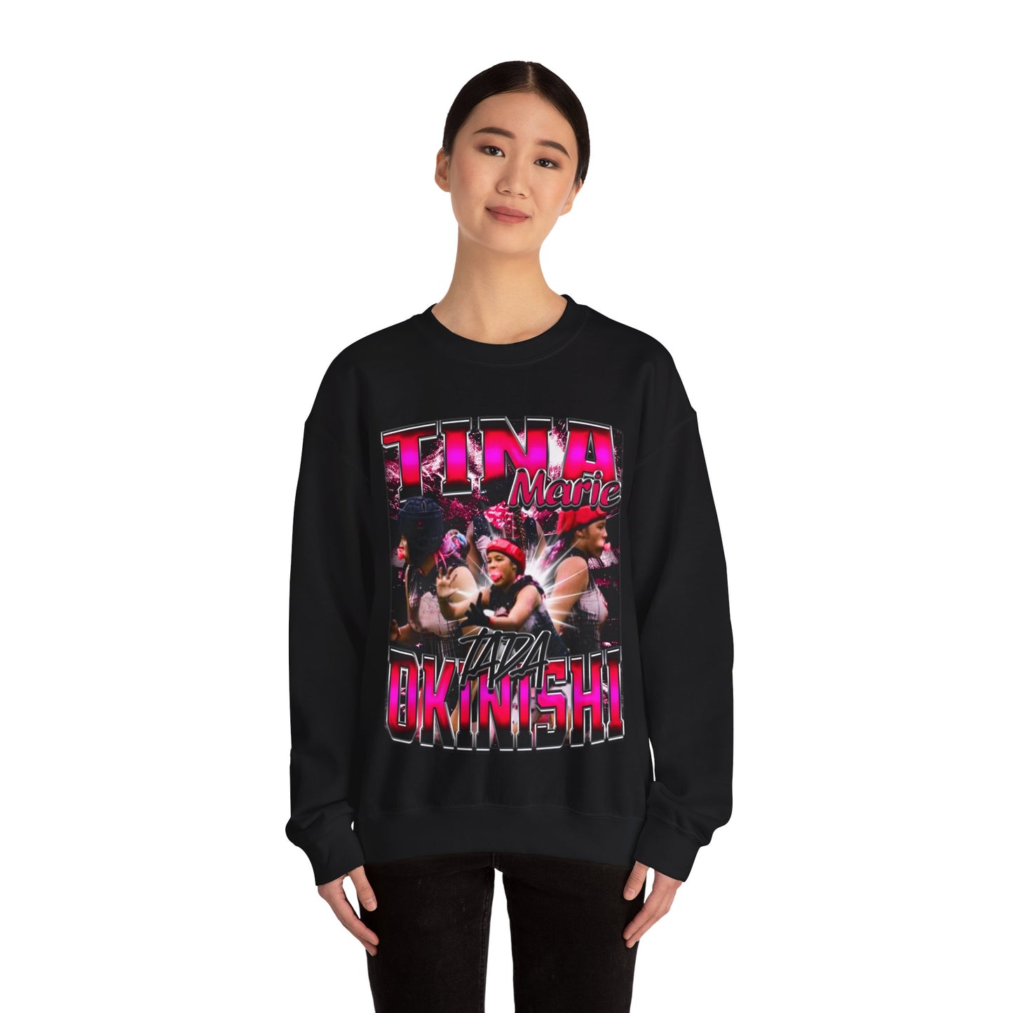 Tina Marie Okinishi Crewneck Sweatshirt