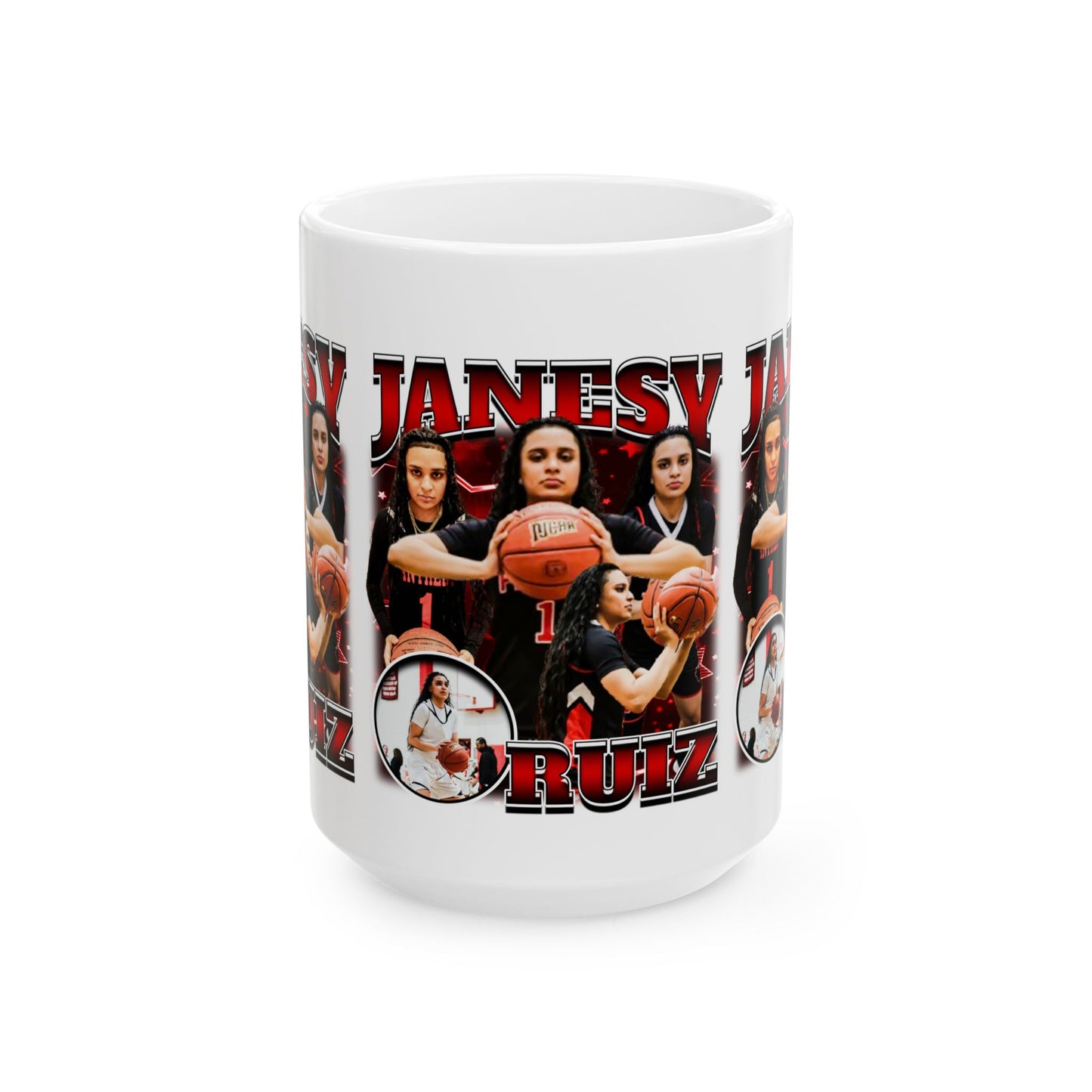 Janesy Maria Ruiz Ceramic Mug, (11oz, 15oz)