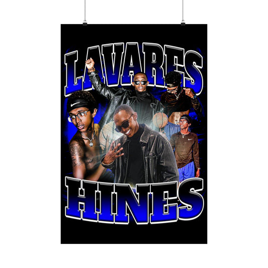 Lavares Hines Poster 24" x 36"