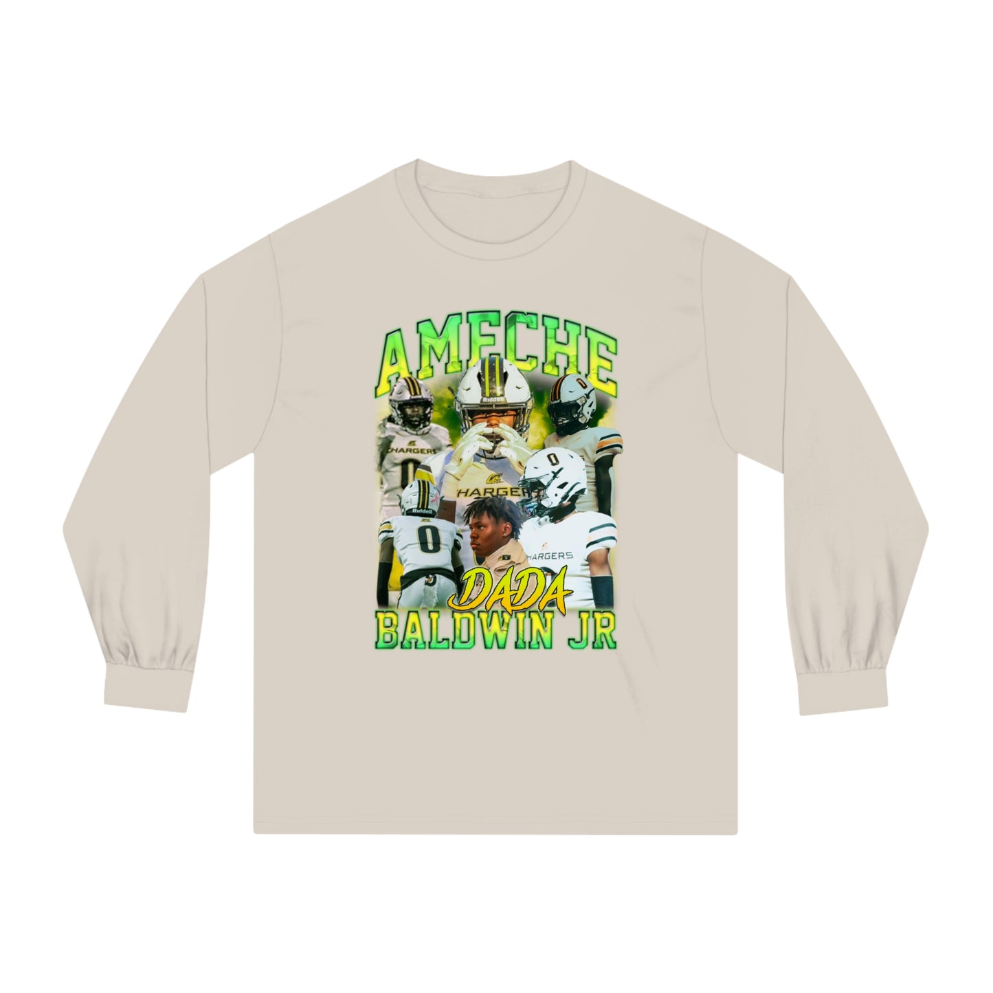 Ameche Baldwin Jr Long Sleeve T-Shirt