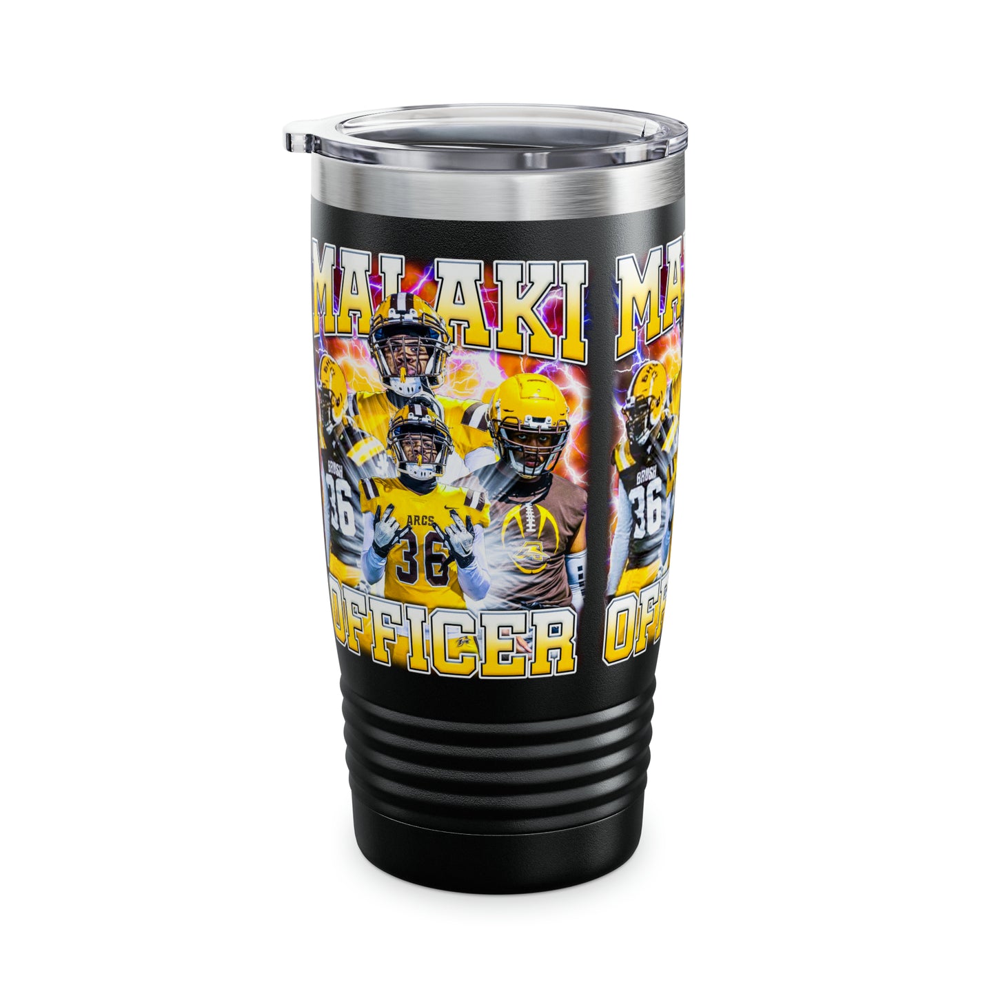 Malaki Officer Stainless Steel Tumbler