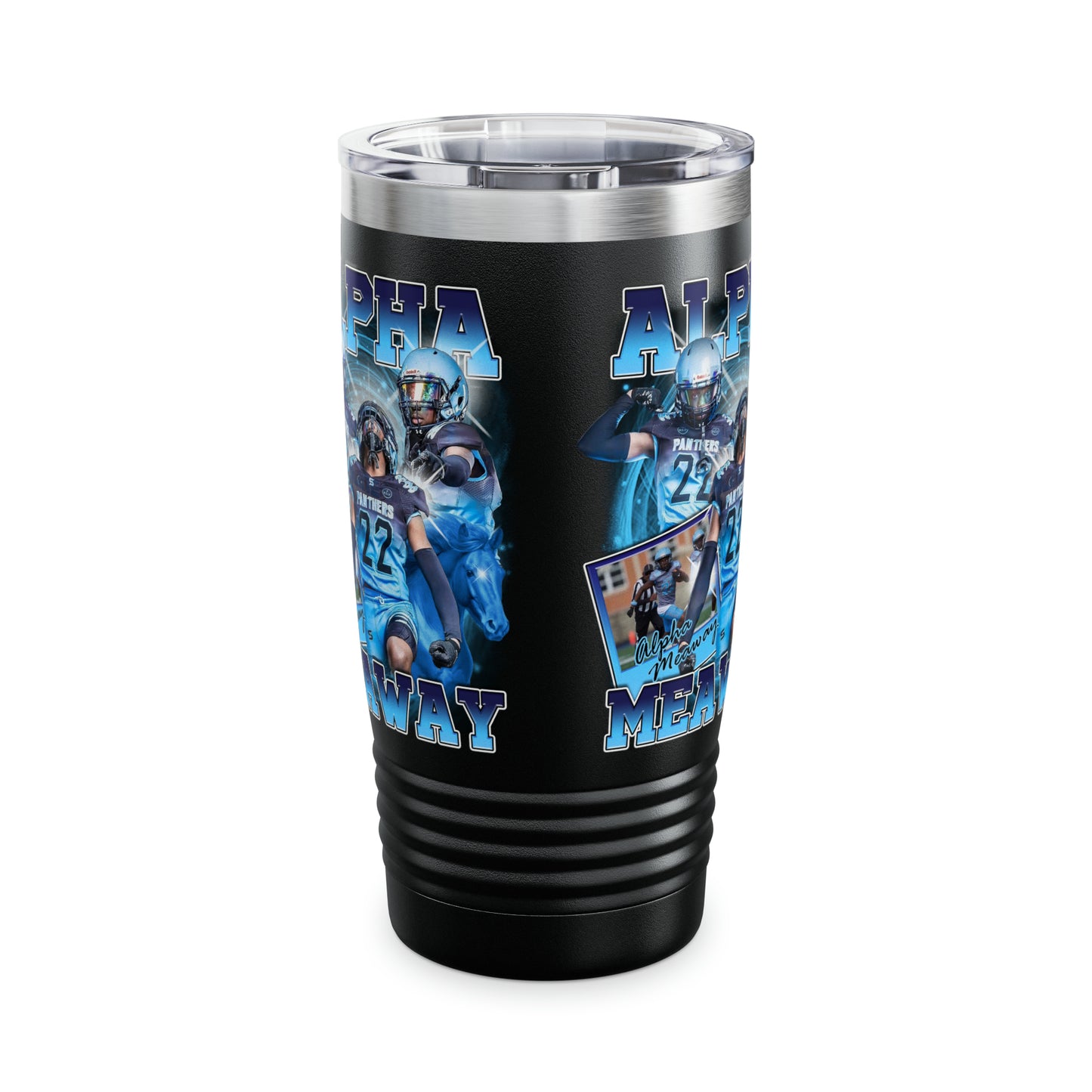 Alpha Meaway Stainless Steel Tumbler