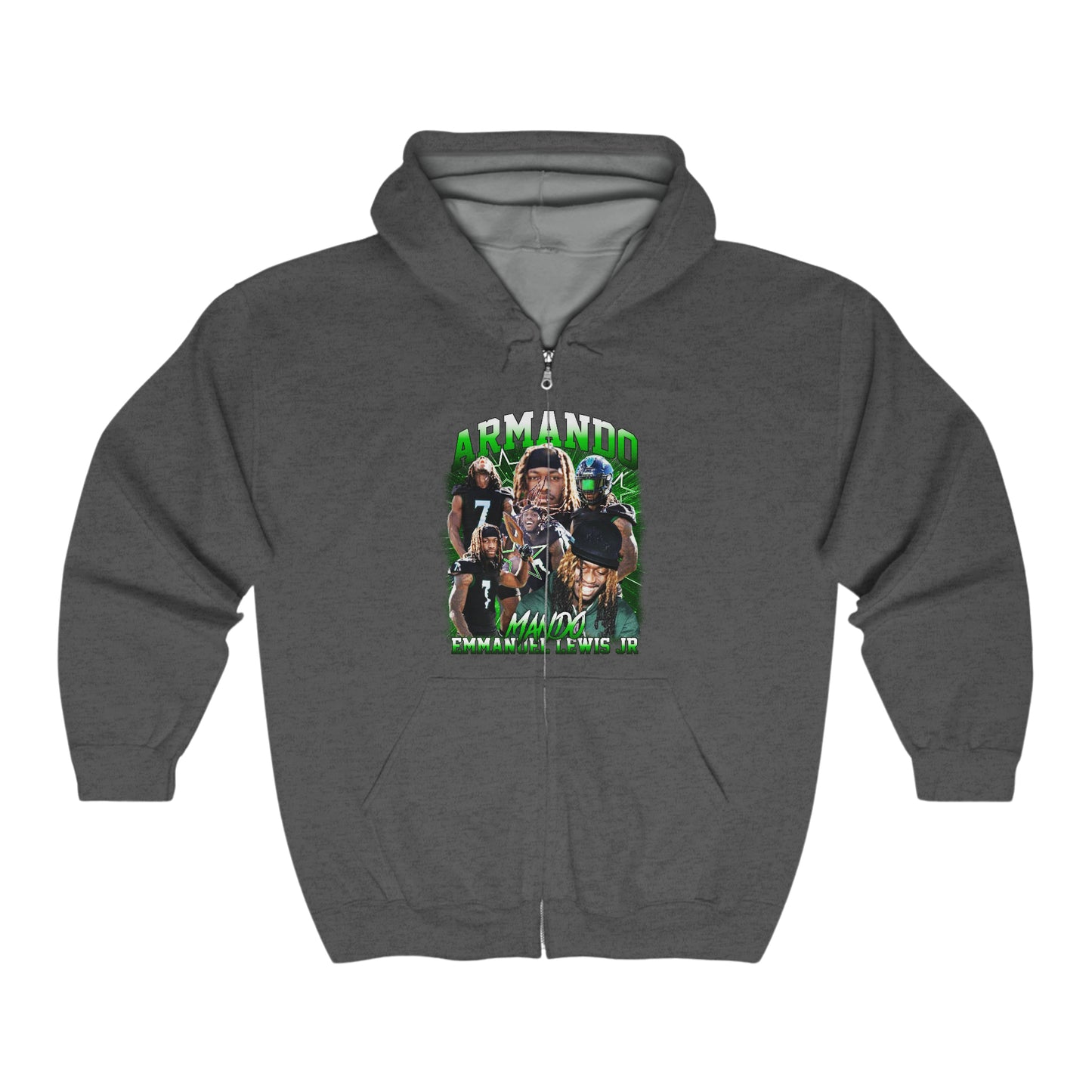 Armando Emmanuel Lewis Jr Full Zip Hoodie