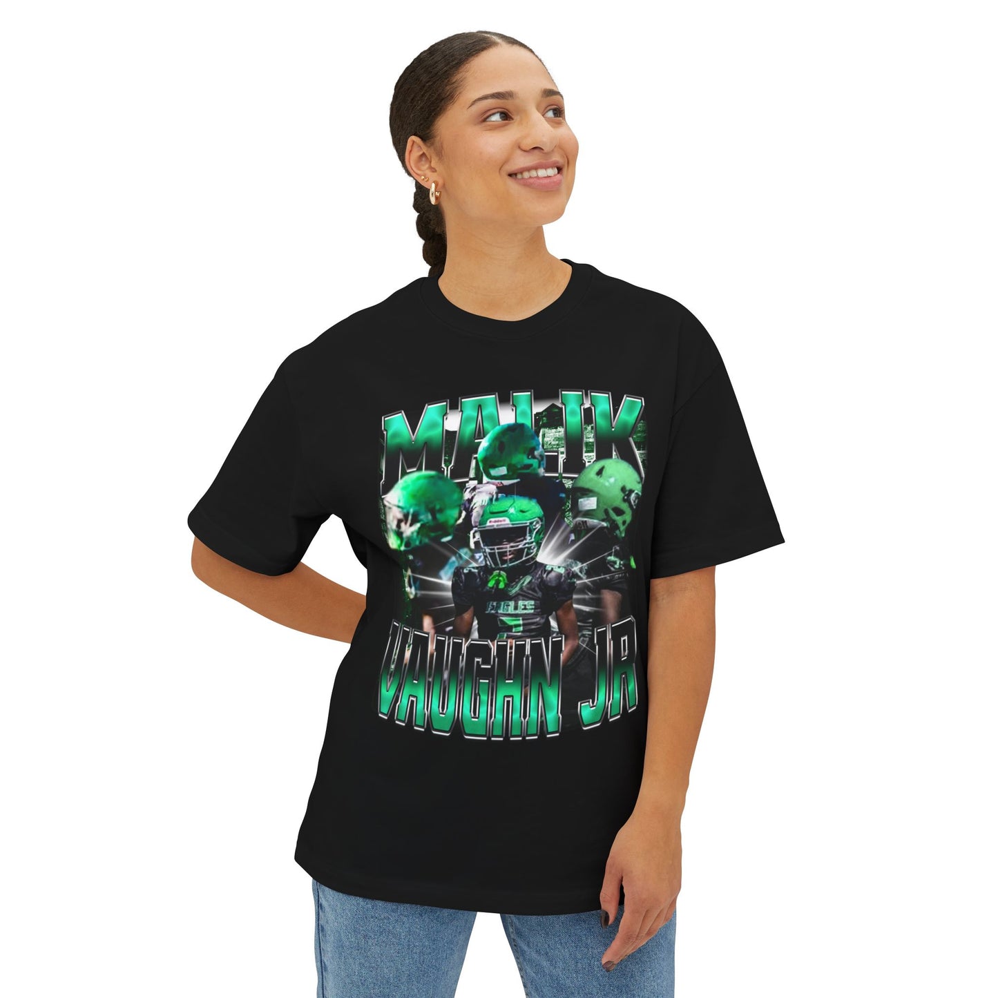 Malik Vaughn JR Oversized Vintage Tee