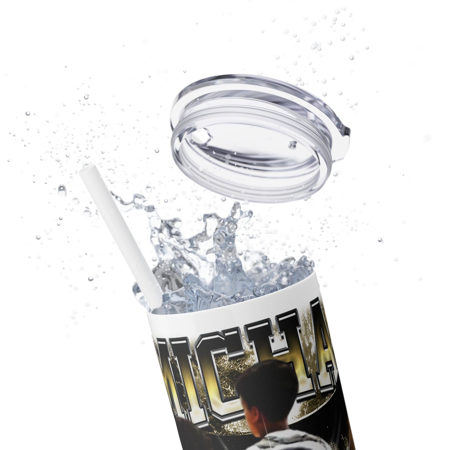 Michal Booker Stainless Steal Tumbler