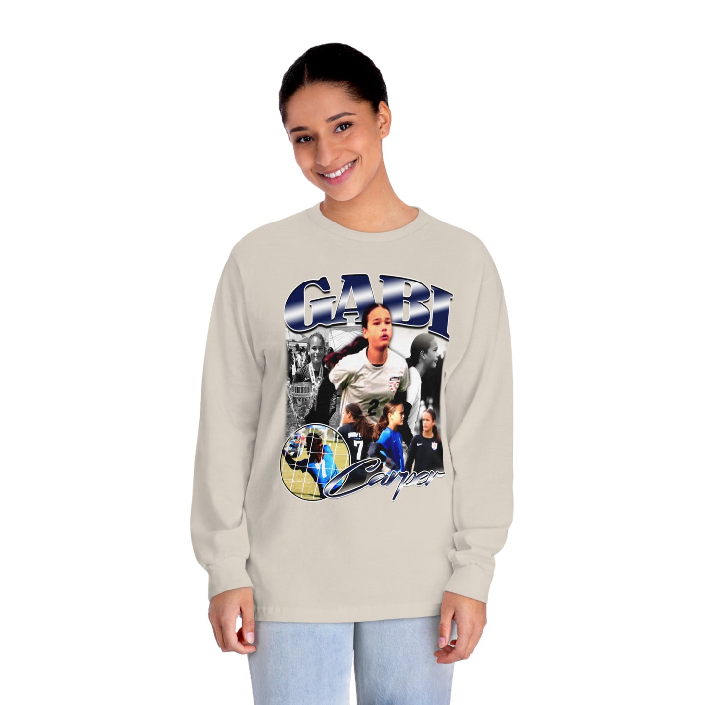 Gabi Carper Long Sleeve T-Shirt