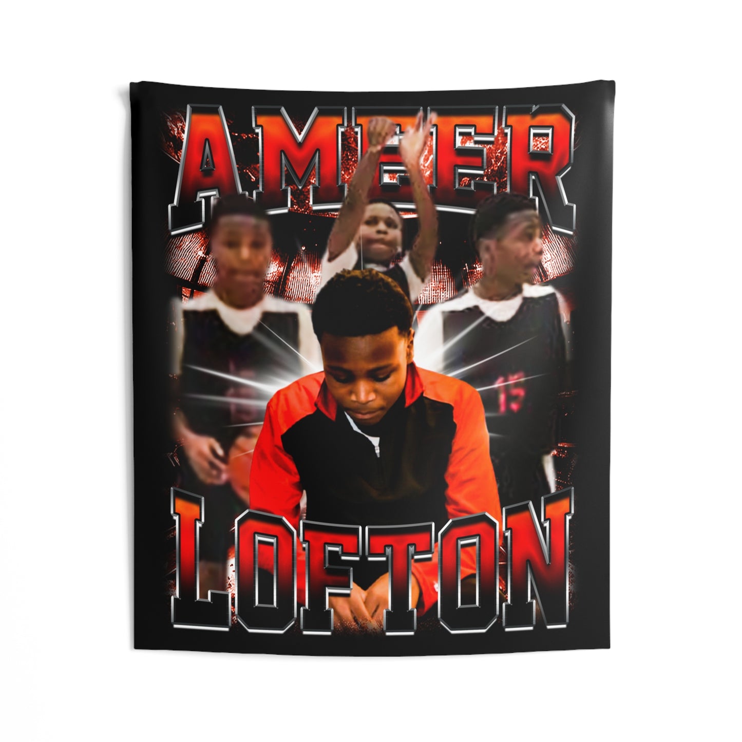 Ameer Lofton Tapestry 50” x 60”