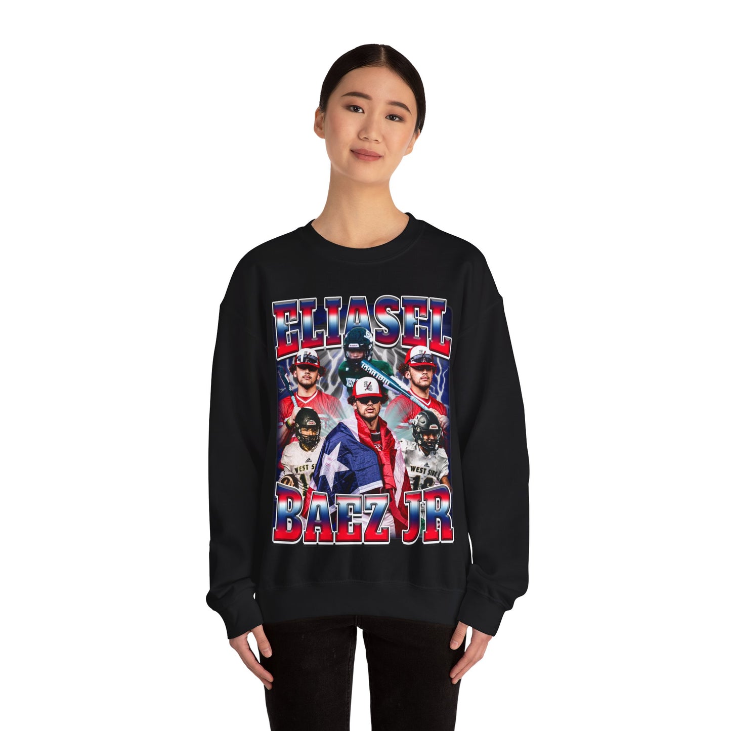 Eliasel Baez Jr Crewneck Sweatshirt