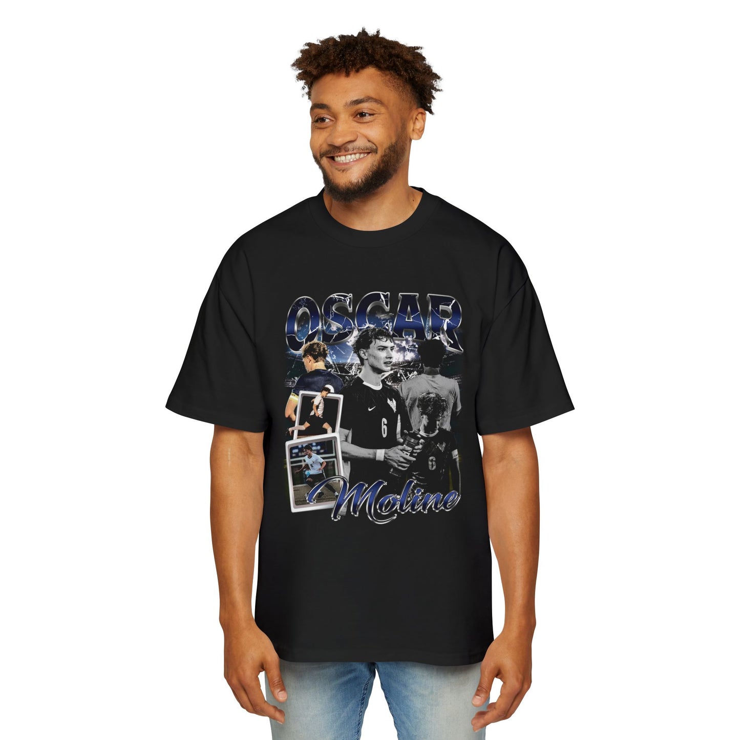 Oscar Moline Oversized Retro Tee