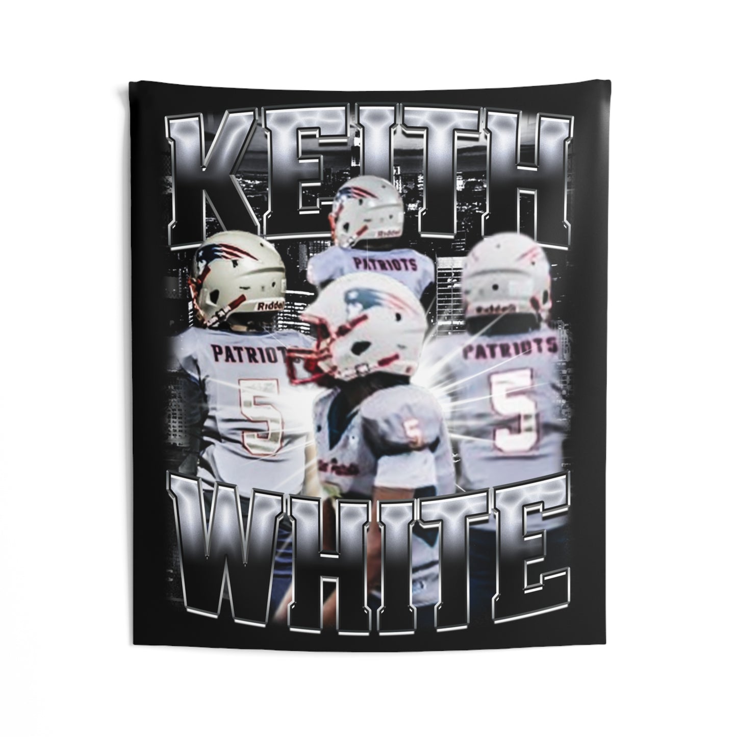 Keith White Tapestry 50” x 60”