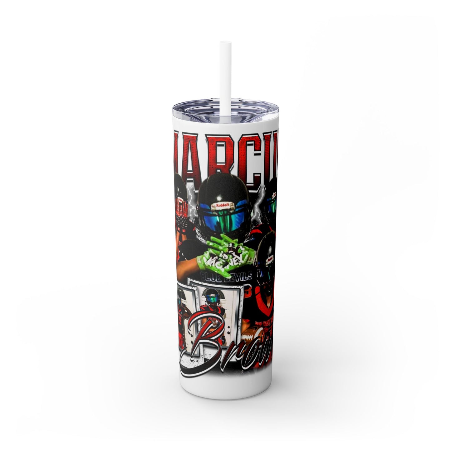 Marcus Brown Stainless Steal Tumbler