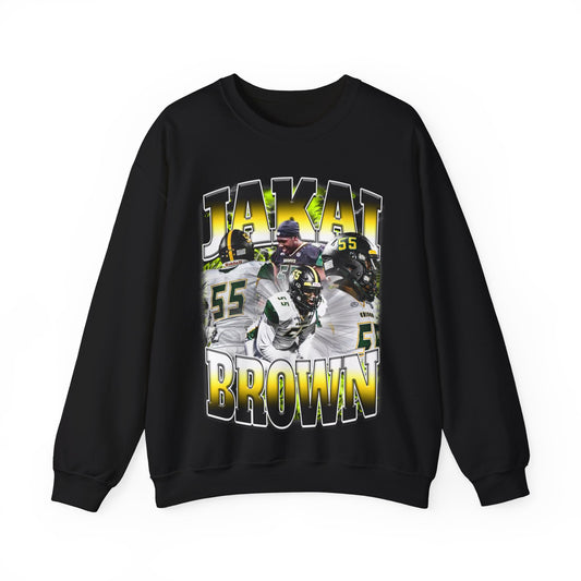 Jakai Brown Crewneck Sweatshirt