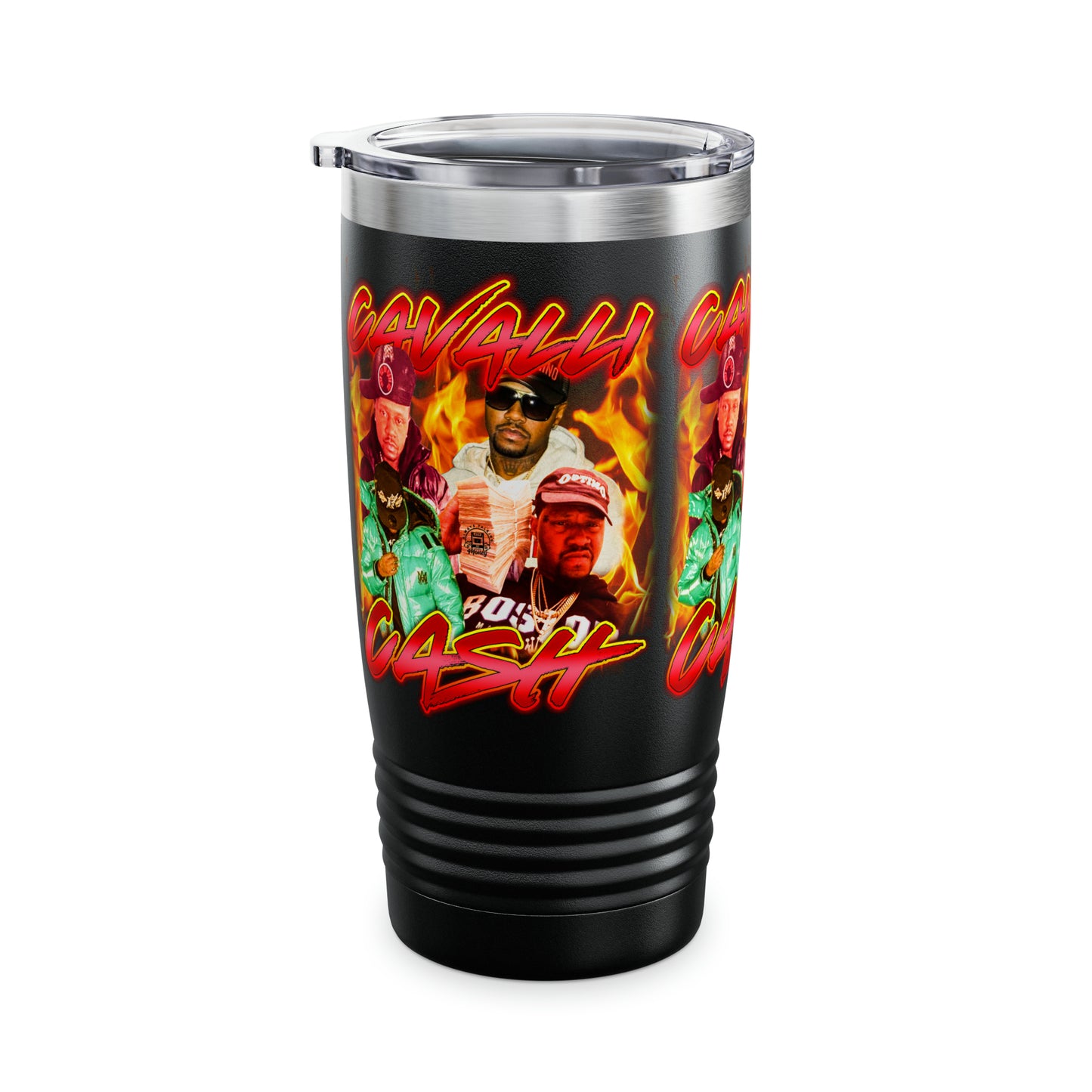 Cavalli Cash Stainless Steel Tumbler