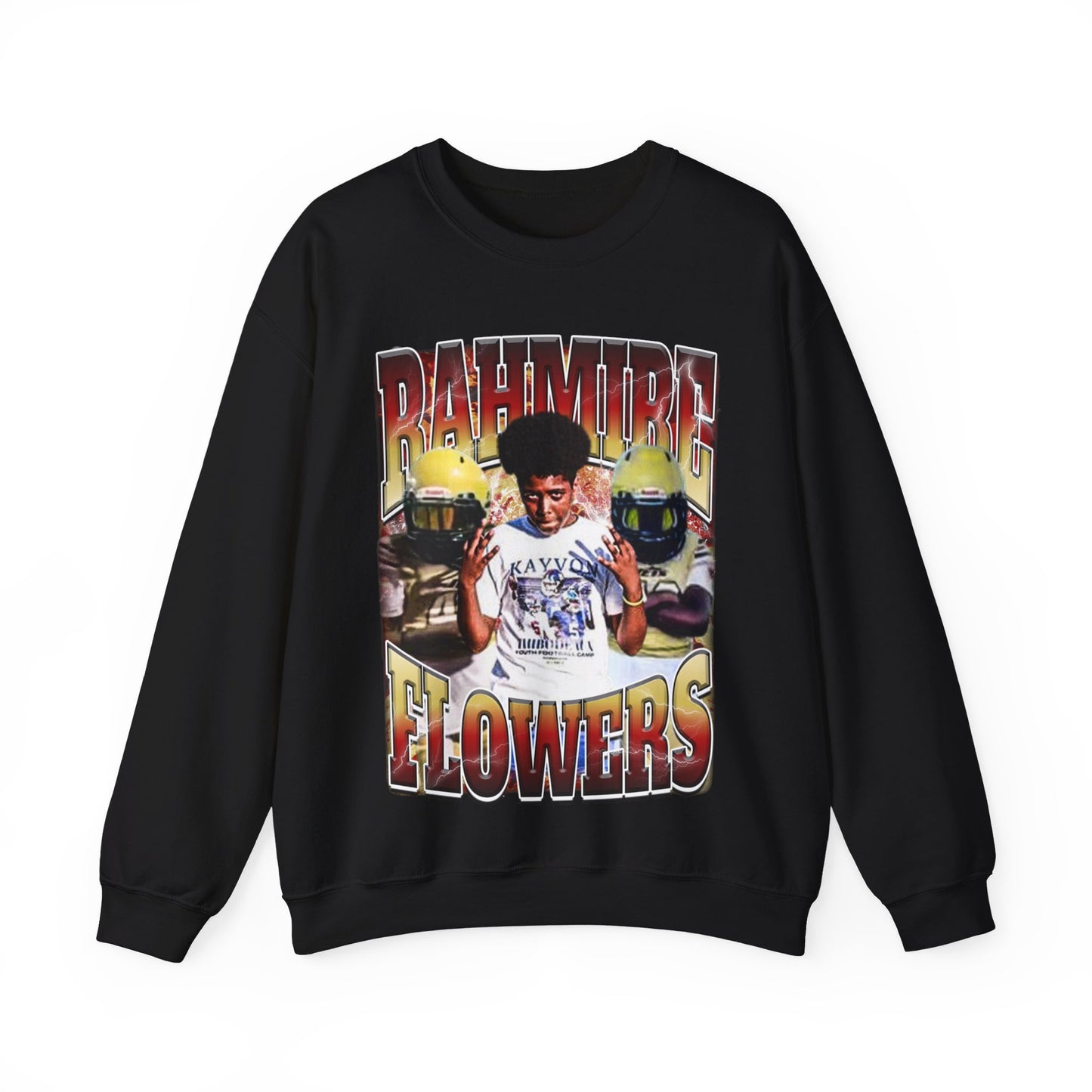 Rahmire Flowers Crewneck Sweatshirt