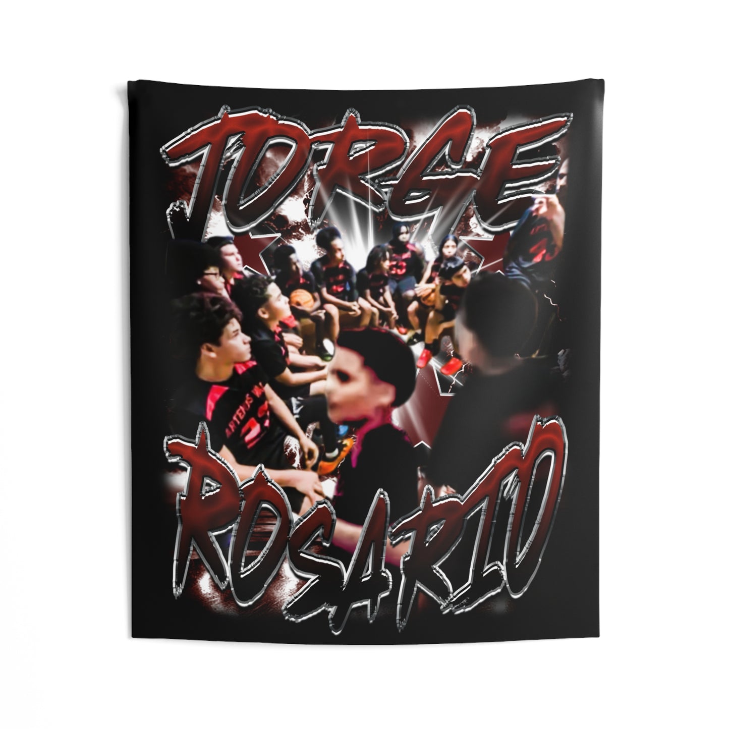 Jorge Rosario Tapestry 50” x 60”