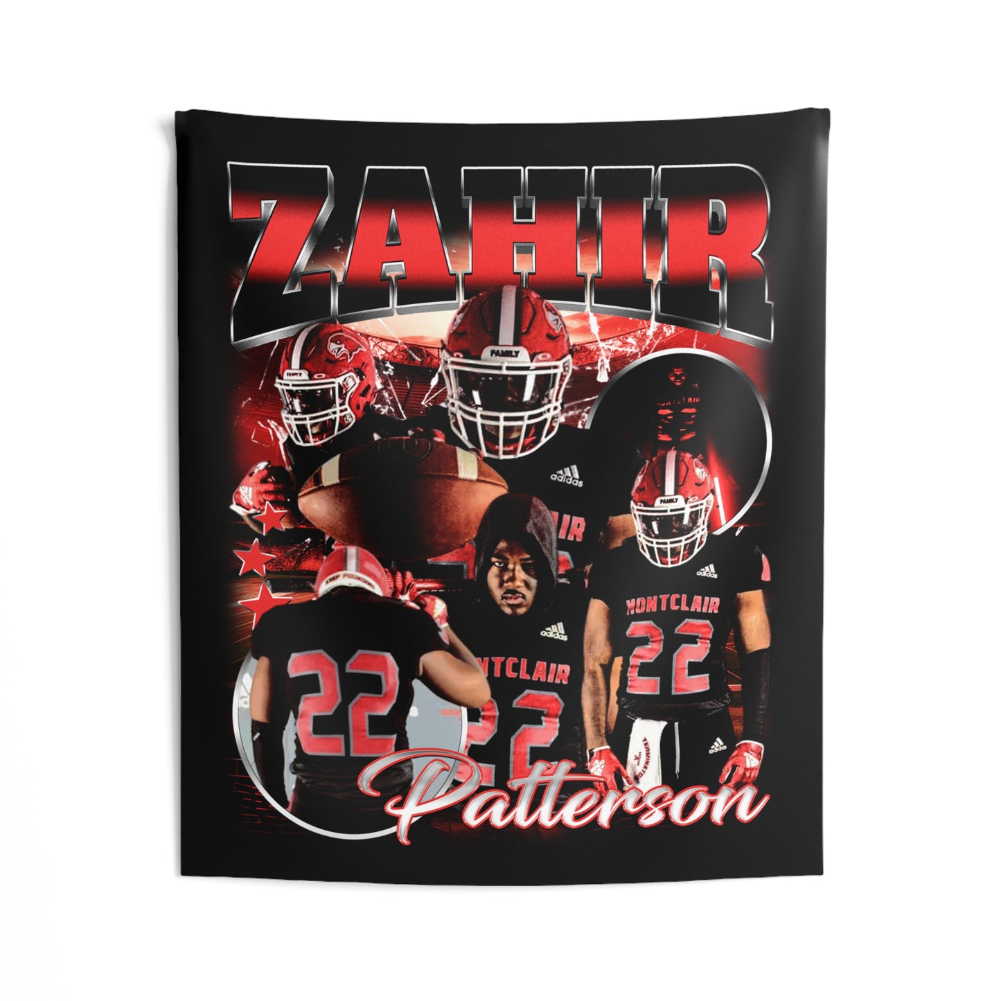 Zahir Patterson Tapestry 50” x 60”
