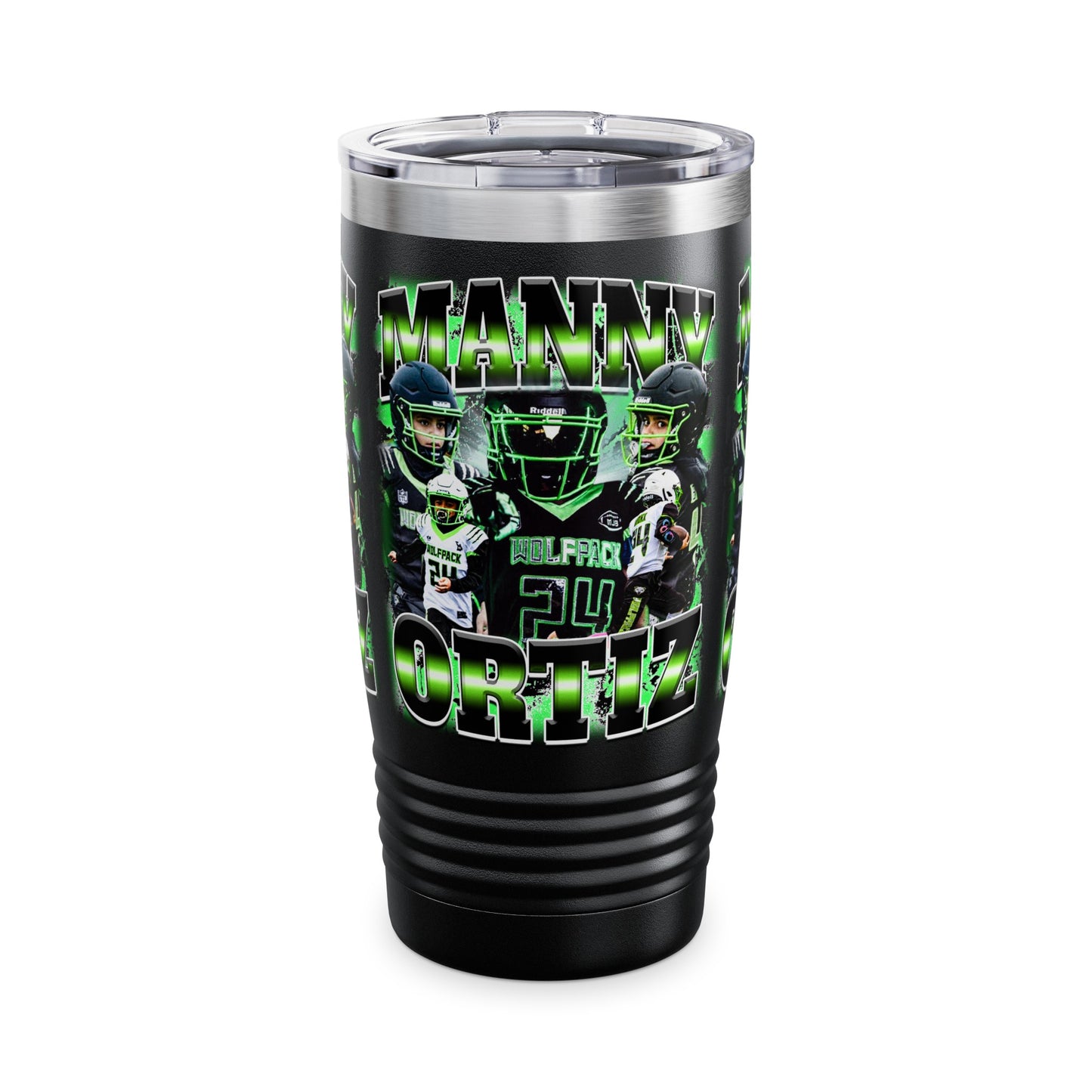 Manny Ortiz Stainless Steal Tumbler