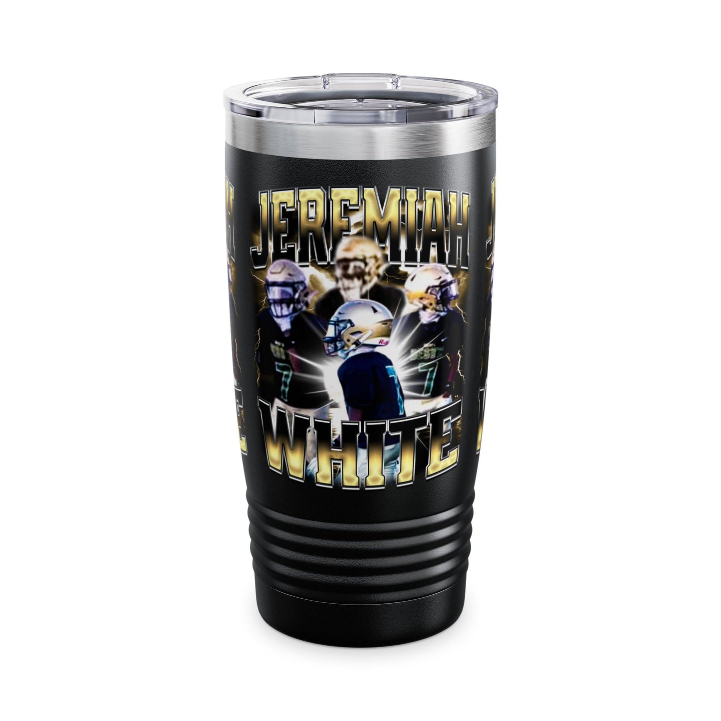 Jeremiah White Stainless Steal Tumble