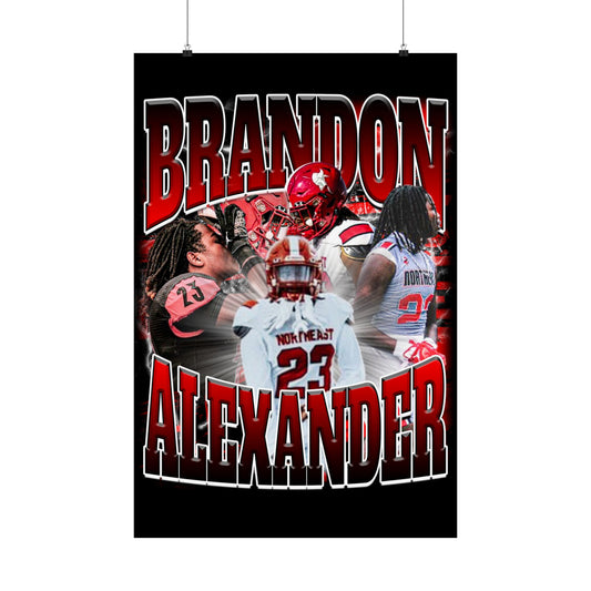 Brandon Alexander Poster 24" x 36"