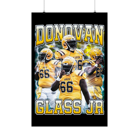 Donovan Glass Jr Poster