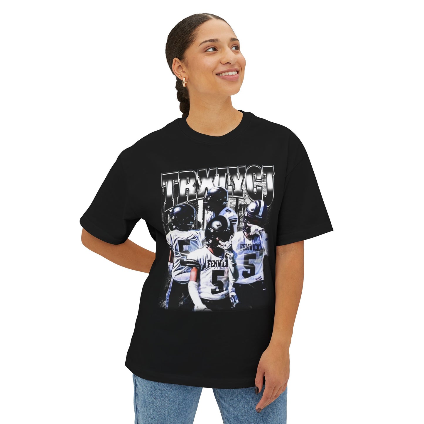 Trxlycj  Oversized Tee