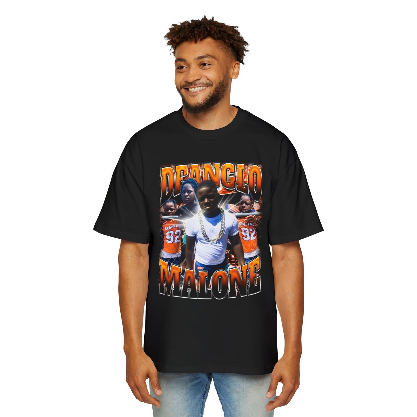 Deanglo Malone Oversized Retro Tee