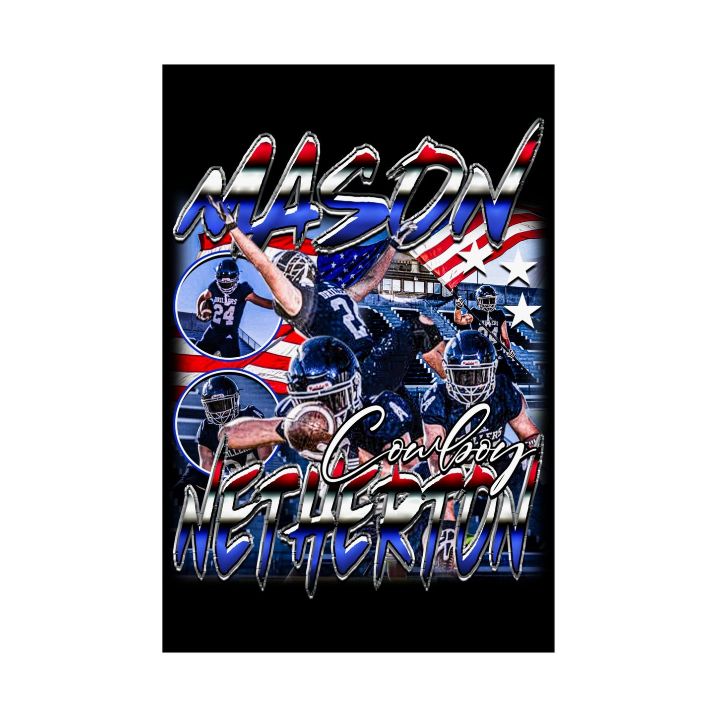Mason Netherton Poster 24" x 36"