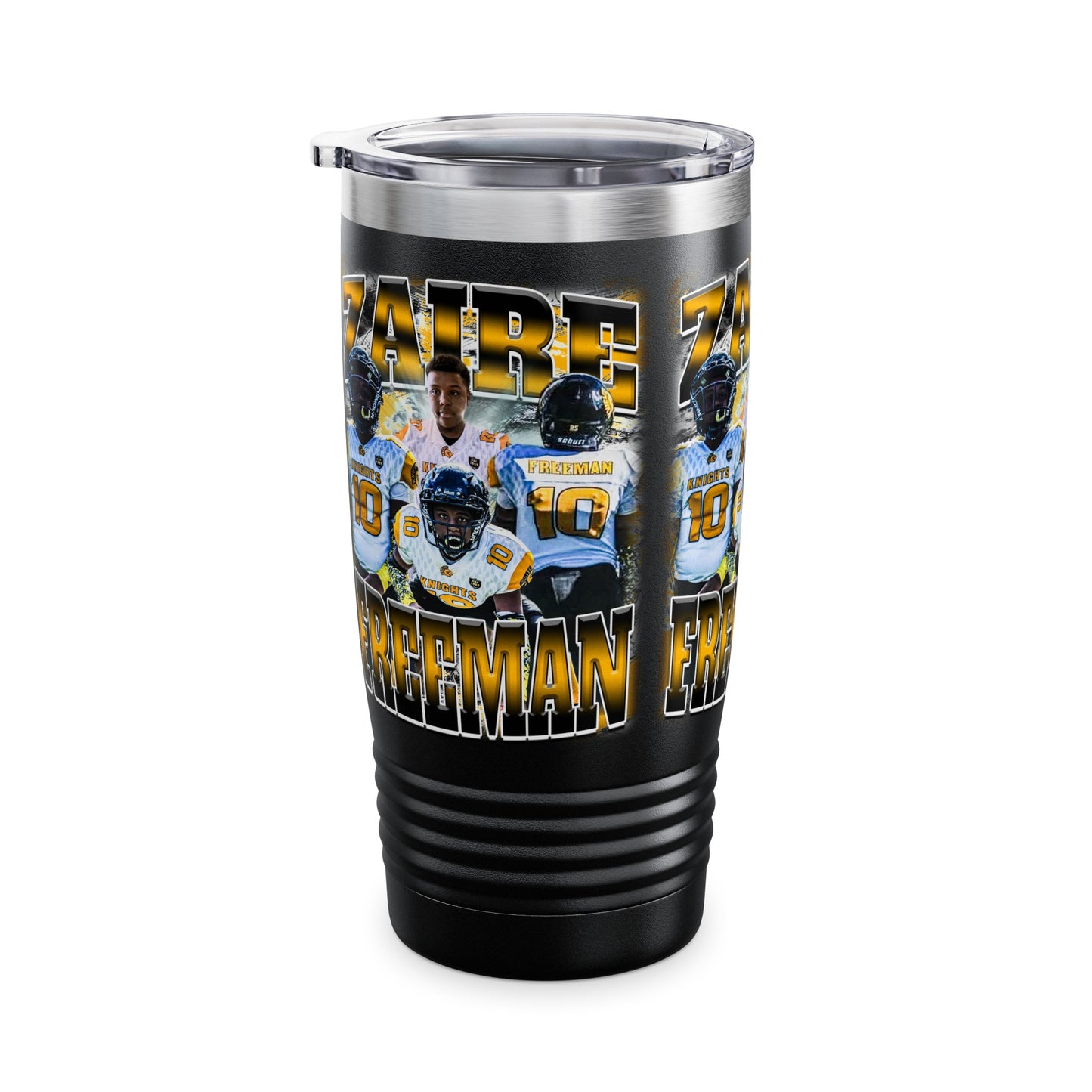 Zaire Freeman Stainless Steal Tumbler