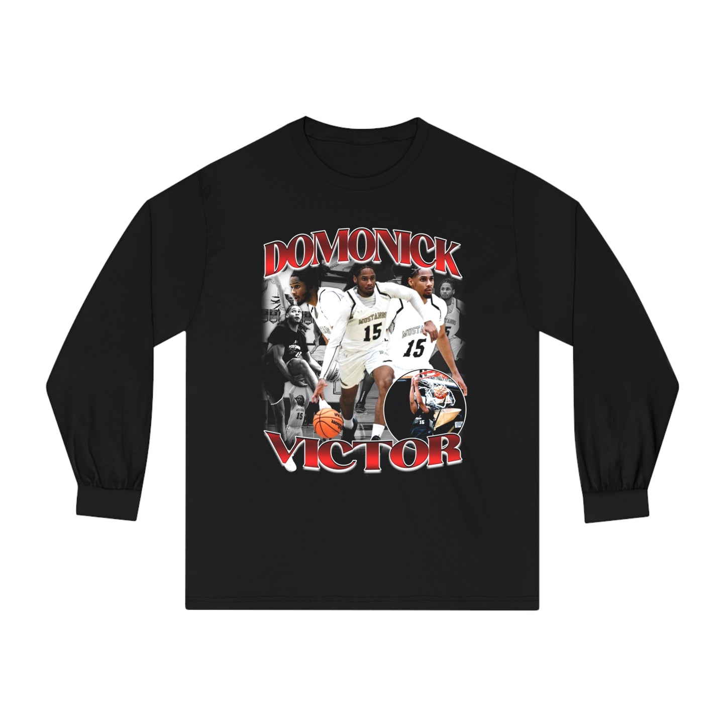 Domonick Victor Long Sleeve T-Shirt