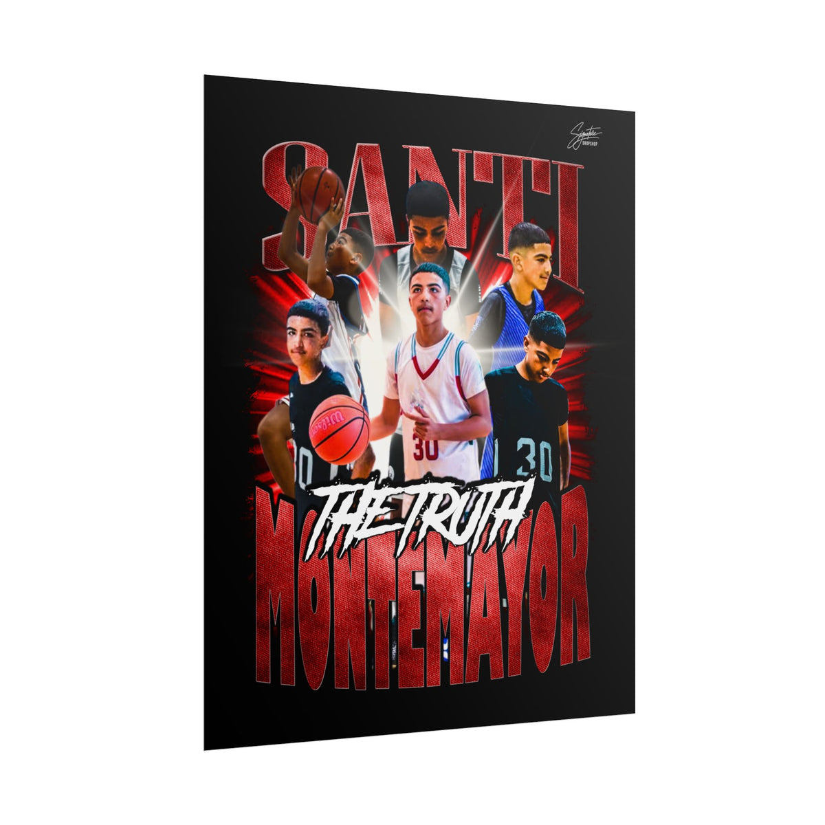 Santi Montemayor Poster
