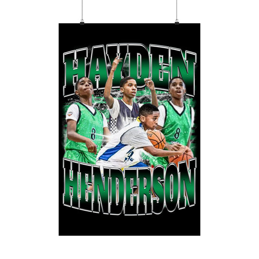 Hayden Henderson Poster 24" x 36"