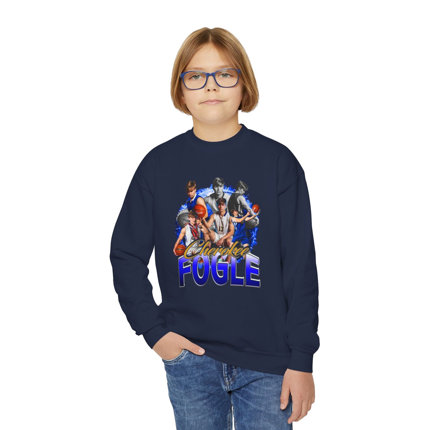 Cherokee Fogle Youth Crewneck Sweatshirt