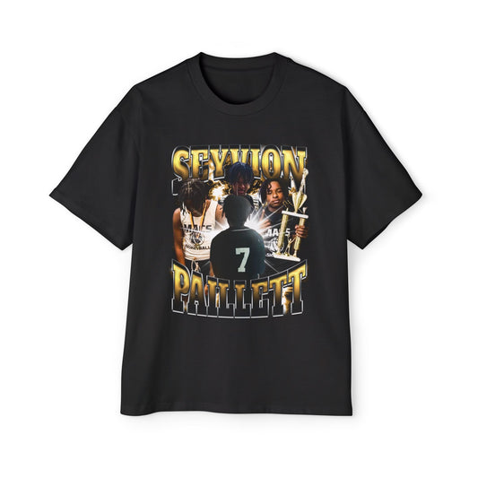 Seyvion Paillett Oversized Retro Tee