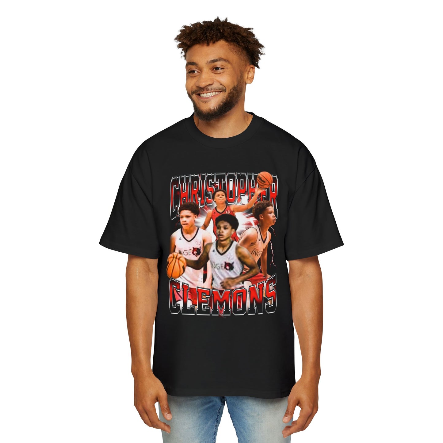 Christopher Clemons Oversized Retro Tee